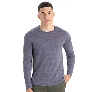 【紐西蘭icebreaker】男 Sphere II Cool-Lite&trade; 圓領長袖上衣-GT150 S 深藍