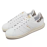 adidas 休閒鞋 Stan Smith W 女鞋 白 棕 金 豹紋 小白鞋 史密斯 愛迪達 IE4634 24cm WHITE/BROWN