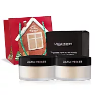 laura mercier蘿拉蜜思 煥顏透明蜜粉雙瓶組(29gX2)#透明色送提袋-交換禮物-國際航空版