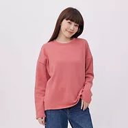 好我_Ezy 短毛厚磅長袖上衣 粉紅