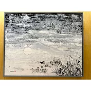 【玲廊滿藝】馬靜志 Ching Ma-水中月61x75cm