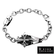 Royal Damon羅亞戴蒙 捍衛真心 手鍊 黑 BK492