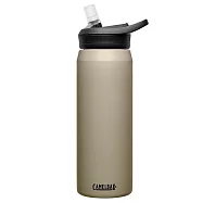 【美國CamelBak】750ml eddy+不鏽鋼多水吸管保溫瓶(保冰) 淺沙漠