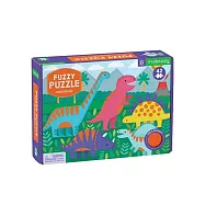 美國Mudpuppy 絨毛觸感拼圖 -恐龍