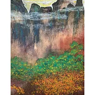 【玲廊滿藝】馬靜志 -浮雲山巔過51x41cm