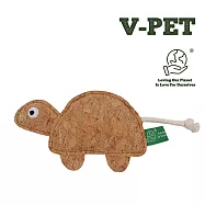 【貓薄荷軟木布系列】耐咬耐磨玩具 V-PET 玩偶 (共四款) 小烏龜