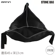 韓國製馬田Matin三腳架石頭袋3格置物袋M-6343收納袋(邊長45x深13cm;三腳架防倒穩定袋)配重袋負重物袋STONE BAG