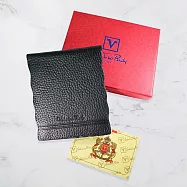 Valentino Rudy 范倫鐵諾 波浪造型荔紋短夾 Z3829-1