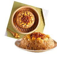 《年菜送愛》青葉臺菜暖心雙主食組(百蔬米糕+鮮參薏仁雞麵線)(公益) 統一2/6前捐贈給失親兒單位(購買者不會收到商品) 訂購者將不會收到商品