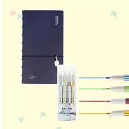 TO NOTE Daily 雙色線條手帳組 探索日程本+經典色系線條筆