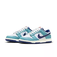 NIKE W DUNK LOW 女休閒鞋-藍-FQ6870141 US6.5 藍色