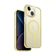 UNIQ iPhone 15 Combat 四角強化軍規磁吸防摔三料保護殼 奶油黃