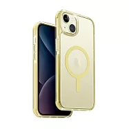 UNIQ iPhone 15 Plus Combat 四角強化軍規磁吸防摔三料保護殼 奶油黃