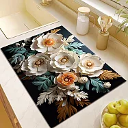 【巴芙洛】第五代高份子皮革吸水防油硅藻土瀝水墊(流理台吸水墊/廚房瀝水墊/防滑桌墊/餐墊/地墊) 第5代瀝水墊16