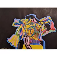 【玲廊滿藝】張銥諠(EshanChang)-馬39.5x54.5cm