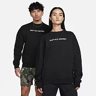 NIKE AS U ACG TF CREW FLC GX 男女長袖上衣-黑-FD9850010 3XL 黑色