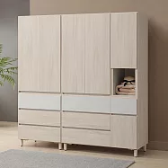Homelike 喜家居6.4x7尺大衣櫃(2347)