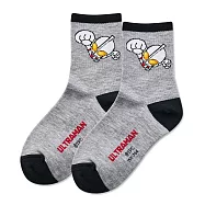 【ONEDER旺達棉品】超人力霸王童襪 奧特曼 &lrm;Ultraman 初代 大河 迪卡兒童中長襪 台灣製童襪- UT-704 (19-21)