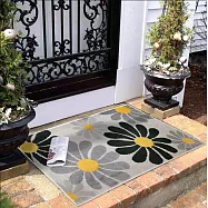 【Fuwaly】風致時尚腳踏墊 錦-50x80cm