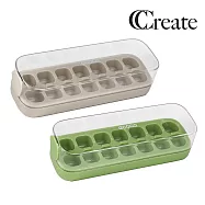 【CC家居】ecoco按壓式製冰盒 儲冰盒 輕鬆出冰 象牙白