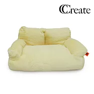 【CC家居】MewooFun可拆洗寵物沙發 保暖防塌陷貓窩 奶油黃