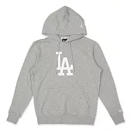 NEW ERA 男女長袖帽T ESSENTIAL 洛杉磯道奇 灰-NE13527297 2XL 灰色