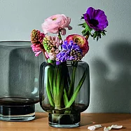 《Philippi》Vejle手工玻璃花器燭台(灰棕) | 蠟燭臺 燭座