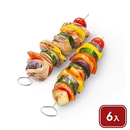 《tescoma》Presto燒烤烤肉串叉6入 | 燒烤串叉 烤肉用具 中秋節 露營烤肉 BBQ - 25cm