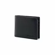 【Crocodile】鱷魚皮件 短夾 男生錢包 雙鈔 RFID Aston奧斯頓系列-0103-11405 黑色