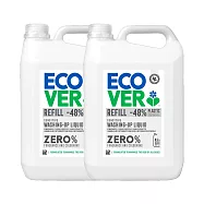 ECOVER宜珂 無添加ZERO低敏洗碗精 5000mlx2
