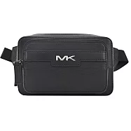 MICHAEL KORS COOPER男款防刮腰包/胸口包- 黑