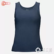 3M-佳立適-升溫蓄熱保暖衣-石墨烯系列-蜜桃著素面-女背心- XL 藍色