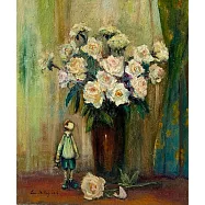 【玲廊滿藝】劉美伶-白玫瑰一53x45.5cm