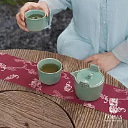 【陸寶LOHAS】雲龍茶組 一壺兩杯 共享美好時光 青玉色