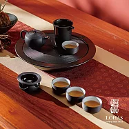 【陸寶LOHAS】環宇經典茶禮 玄黑 全套茶禮 送禮大方氣場十足 尊貴不凡