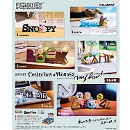 RE-MENT SNOOPY系列 史努比的文字收藏2 SNOOPY COLLECTION of WORDS 2_全套6款