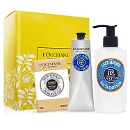 L&rsquo;OCCITANE 歐舒丹 乳油木保濕沐浴保養禮盒組[身體乳+護手霜+牛奶皂]-國際航空版