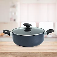 樂司廚品/多功能鑽石級不沾湯鍋-附蓋-24cm-1支