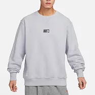 NIKE AS M NSW NAI-KE CREW FLC 男圓領套頭衫-灰-FV4033024 2XL 灰色