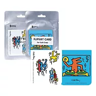 SAMSUNG Galaxy Z Flip5 原廠 Keith Haring 聯名主題感應卡 (GP-TOF731) 透明(白色)