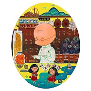 【玲廊滿藝】日淳插畫-12生肖-鼠50x40cm