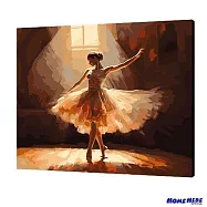 [HOMEHERE] DIY數字油畫/ 光之舞者