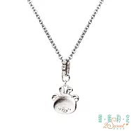 甜蜜約定2SWEET 簡單生活拉拉熊Rilakkuma純銀墜子 送白鋼項鍊