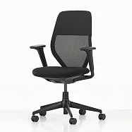 Vitra ACX Light 人體工學辦公椅 (午夜黑布料)