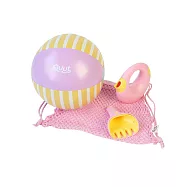 比利時《Quut》-- 沙灘球遊戲組(香蕉粉)☆