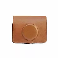 【LOTUS】拍立得 MINI EVO 橫式復古皮套 相機包 副廠 棕色