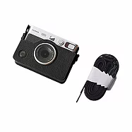 【LOTUS】拍立得 MINI EVO 真皮復古相機包 皮套 副廠 黑色