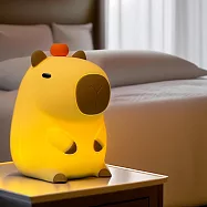 拍拍燈 水豚君卡皮巴拉/小夜燈、床頭燈、USB燈、伴睡入眠、紓壓小物