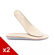 糊塗鞋匠 優質鞋材 B63 EVA大豆纖維增高鞋墊1.5cm 2雙 無 女款25.5cm