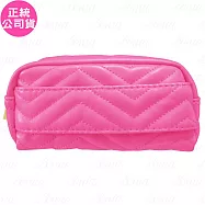 ESTEE LAUDER雅詩蘭黛 桃紅空氣奢華化妝包(公司貨)